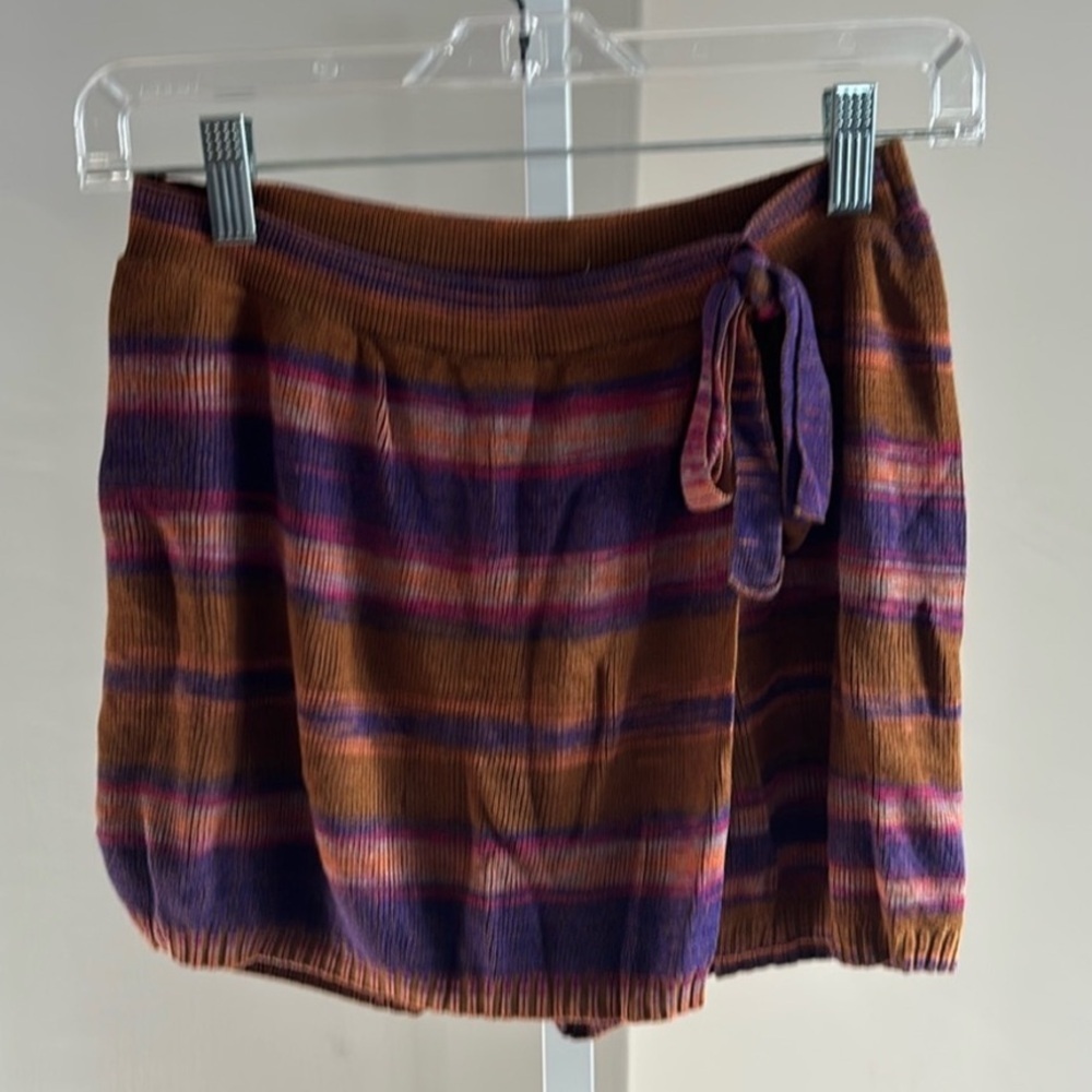 Free People Sunrise Knit Wrap Skort Women’s Size Small - Picture 2 of 5